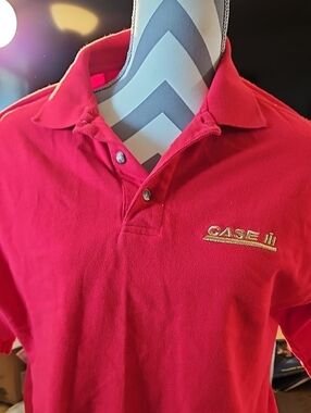 Mens Case IH Polo Shirt M V44